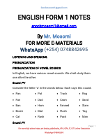 FORM ONE ENGLISH NOTES.pdf